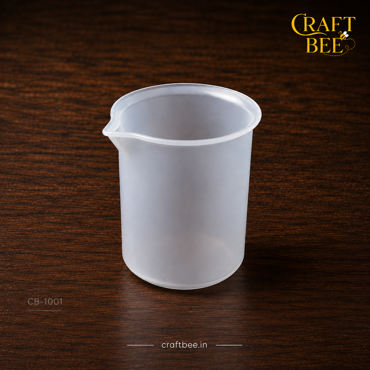 Craft Bee 100ml Silicone Mixing Beaker for Resin, Epoxy & DIY Crafts | CB-1001